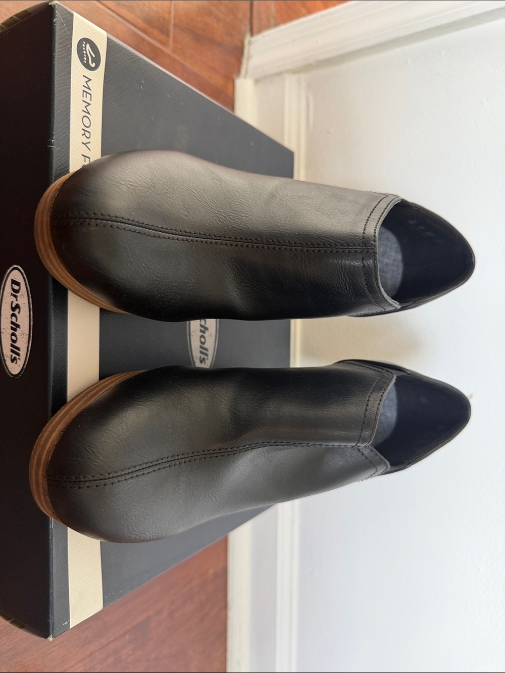 Dr. Scholl's Black Platform Shoe